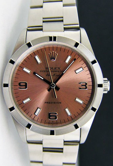 rolex-air-king-engine-turn-steel-rose-arabic-luminous-index-dial-14010-oyster-watch_