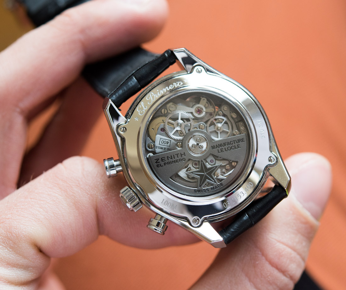 Zenith Chronomaster El Primero Full Open 38.00 Watch Review Wrist Time Reviews 