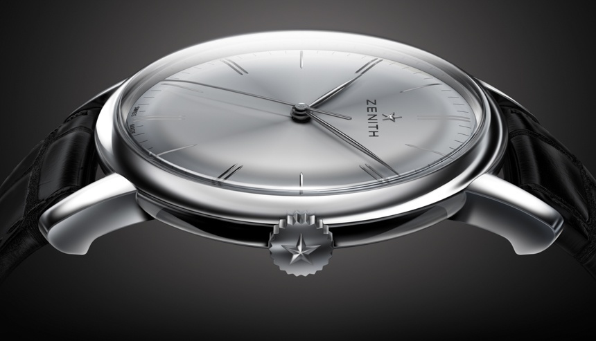 Zenith Elite 6150 Watch With New Zenith In-House Movement Inside Watch Releases 