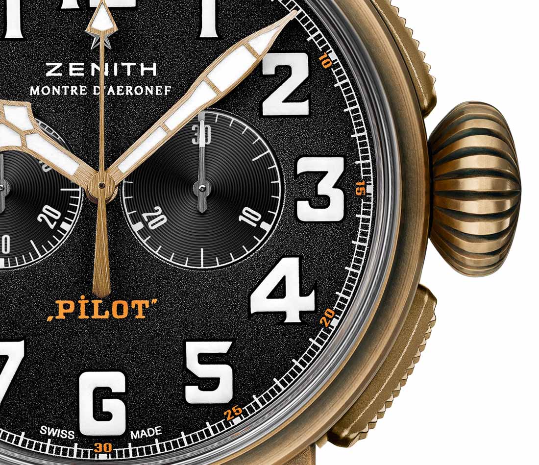 Zenith Heritage Pilot Extra Special Chronograph Watch Watch Releases 