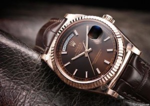 Rolex Oyster Perpetual Day-Date Silver Dial Replica Watch ref.118135