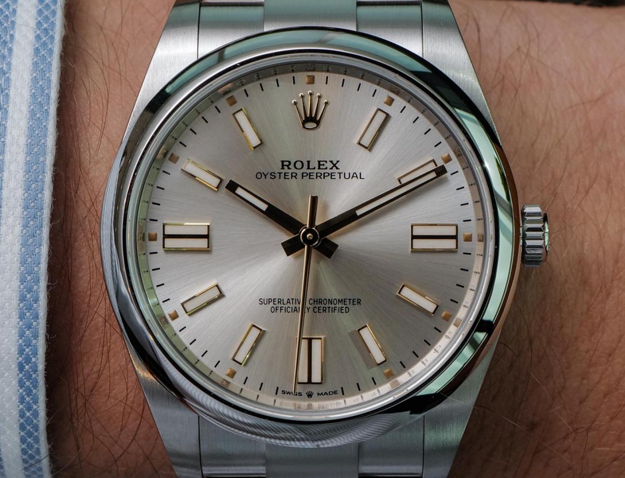 Rolex Oyster Perpetual 41 124300 Replica Watches Debut For 2020